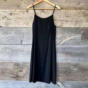 Rodier Paris Vintage 90s Slip Dress EU 42 US 8 LBD Date Night Made France Chic